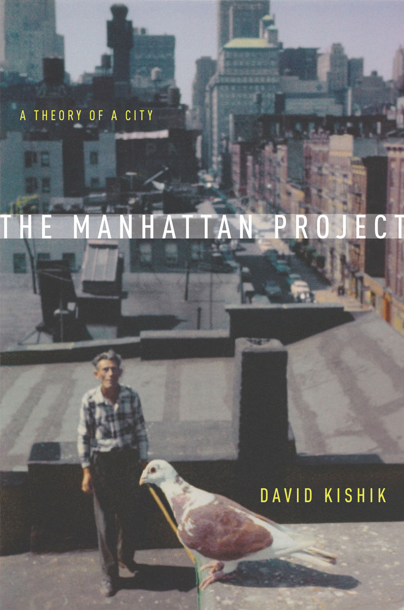 Book cover for The Manhattan Project by David Kishik