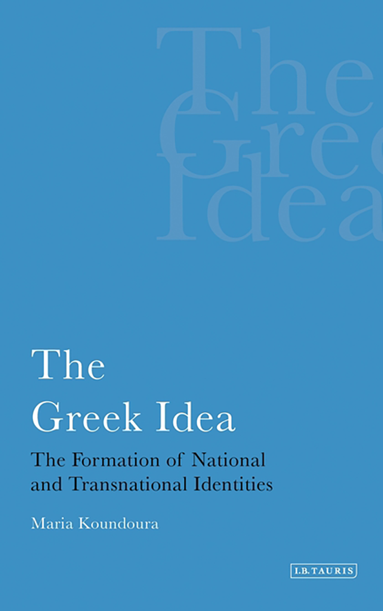 The Greek Idea book jacket