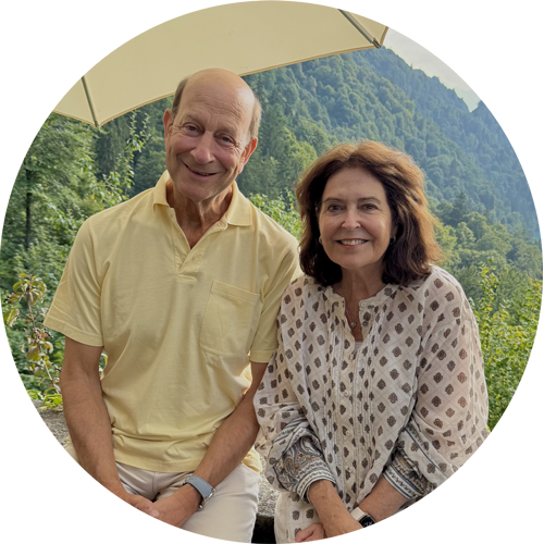Trustee Robert P. Miller and Kathy Klingenstein