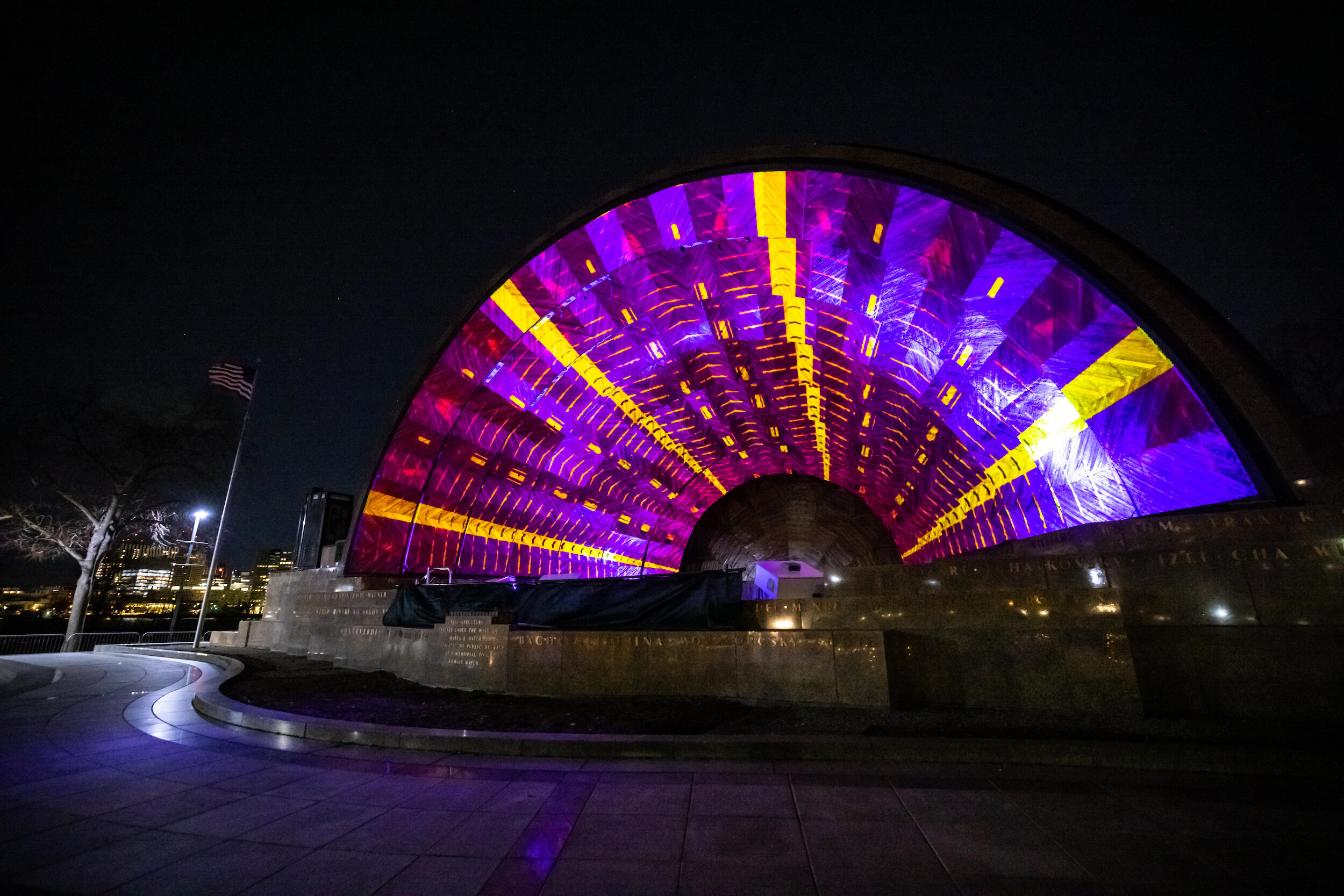 Light artwork by Pamela Hersch