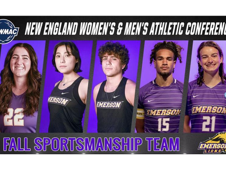 Five Lions Named to NEWMAC Fall Sportsmanship Team