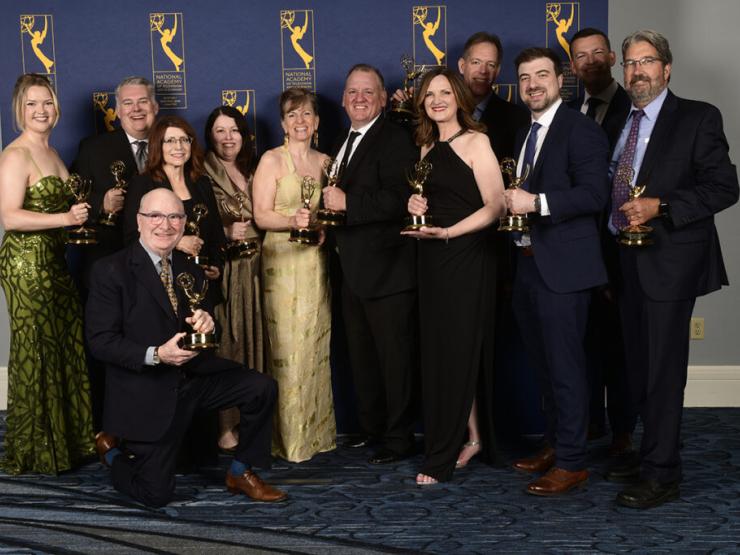 Emerson Journalists, Filmmakers Take Top Awards at Regional Emmys
