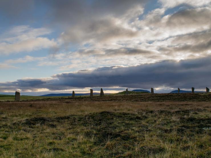 Photo of Orkney skyline