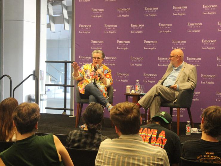 Comedian Rosie O’Donnell Advises Students in Emerson’s Comedy Conservatory