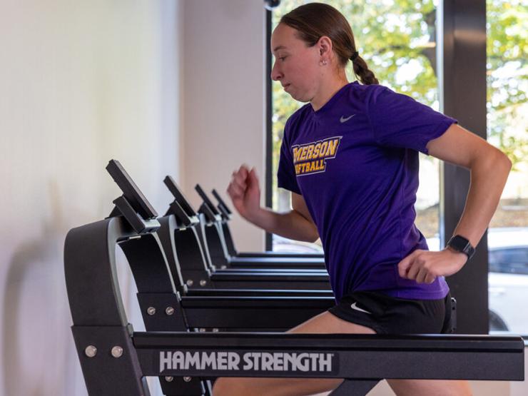 Emerson Community Pumped Up for New Campus Fitness Center