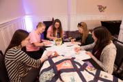 Group of student leaders participating in an activity