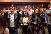 Group of students laughing
