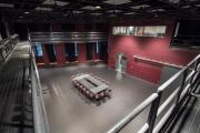View of Jackie Liebergott Black Box Theatre