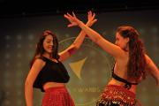 Performers dancing at the EVVY's