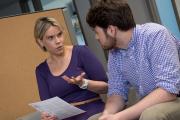 adviser and student