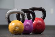 Kettlebells in the Fitness Center