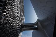 Abstract photo of architectural details at the Emerson Los Angeles facility