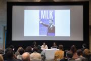 A panel speaking at the Celebration & Diversity Forum