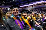 Students at Emerson graduation