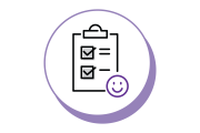 Clipart of a clipboard with a check list