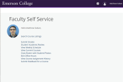 Thumbnail of the Faculty Self Service Thumbnail