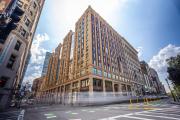 Emerson College's Little building at the corner of Boylston and Tremont streets