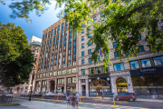 streetview from the Boston Common of the Emerson campus