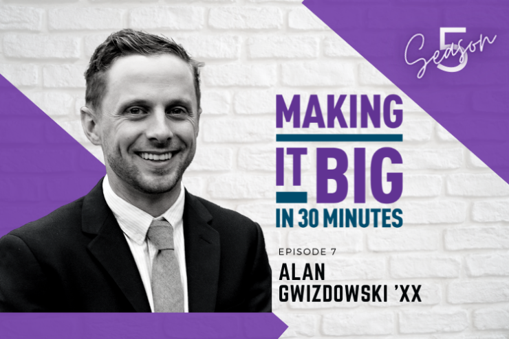 Thumbnail of Alan Gwizdowski for the Making it Big in 30 Minutes Podcast