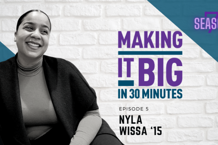 Thumbnail of Nyla Wissa for the Making it Big in 30 Minutes Podcast