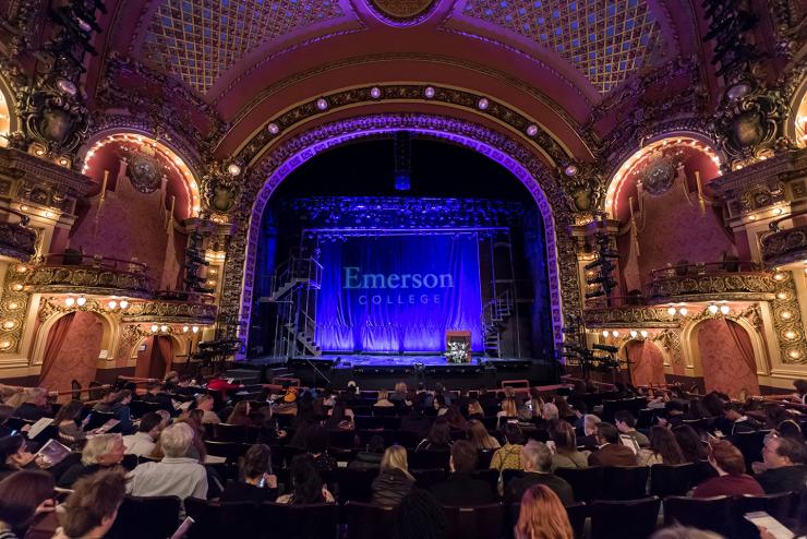 Emerson cutler majestic theatre view from the front clearance row