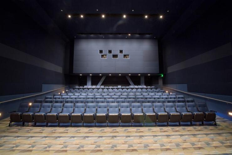 View of Bright Family Screening Room
