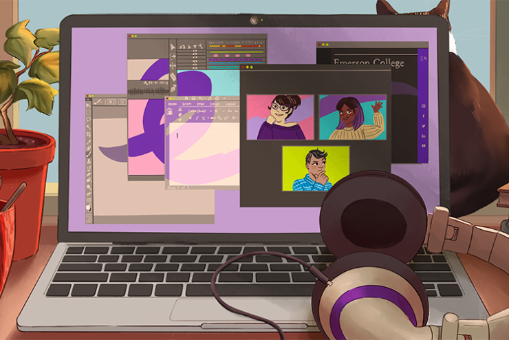 Emerson Everywhere Illustration