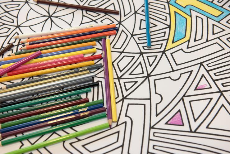 mindfulness coloring books