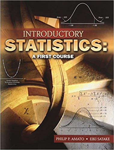 Cover image of Introductory Statistics: A First Course