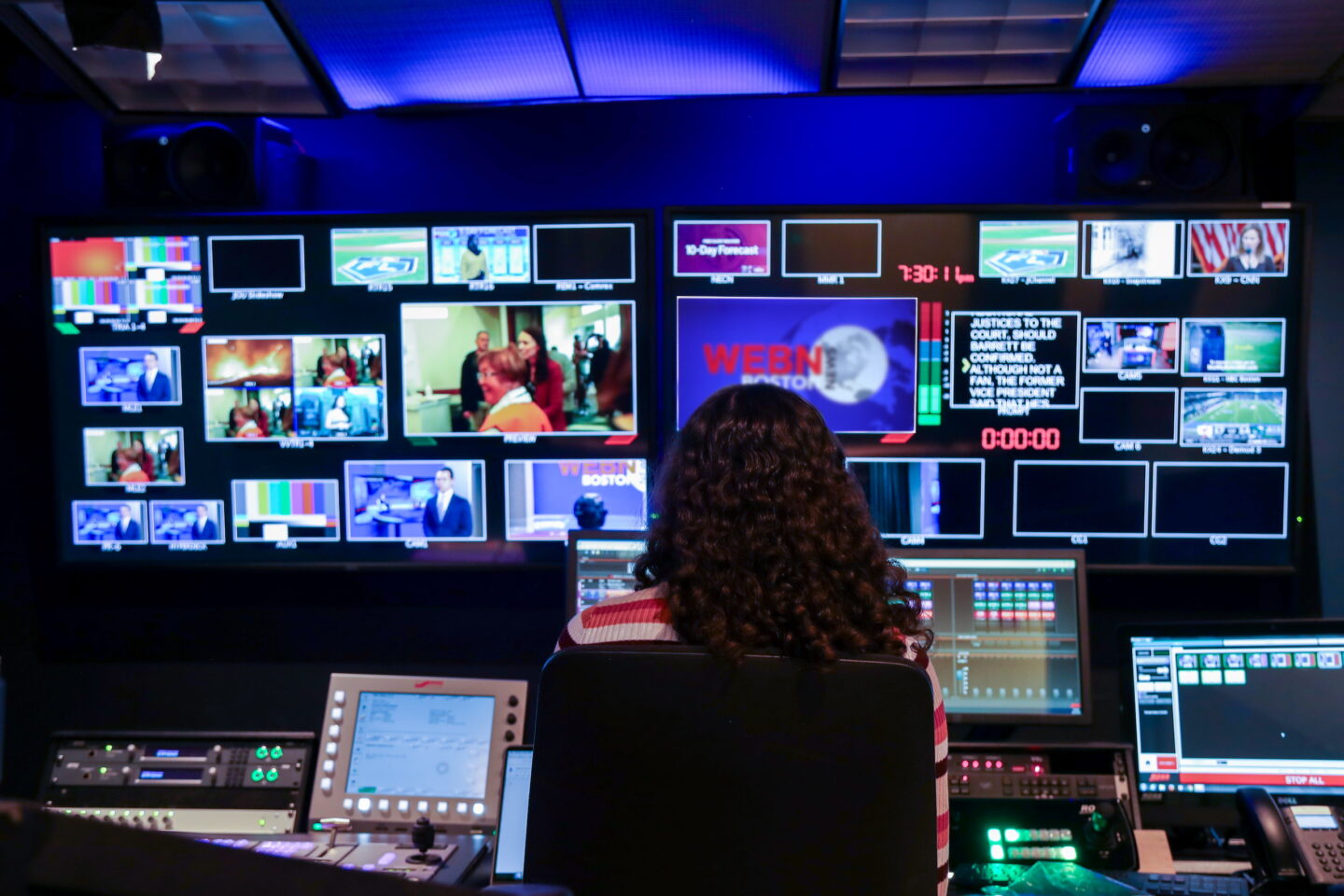 Student Organization, WEBN, Tufte Control Room