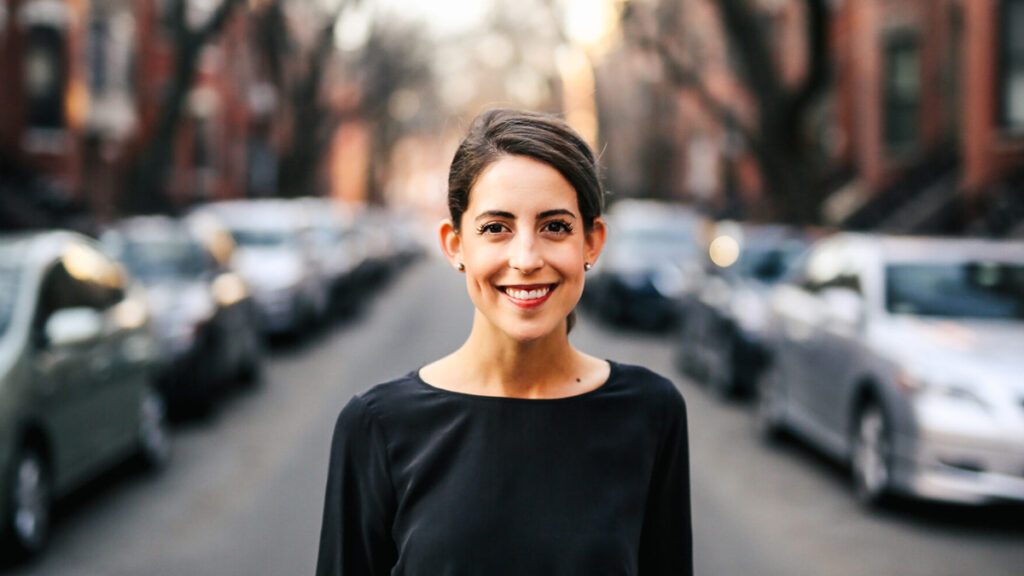 Natalie Lemle standing in Boston street