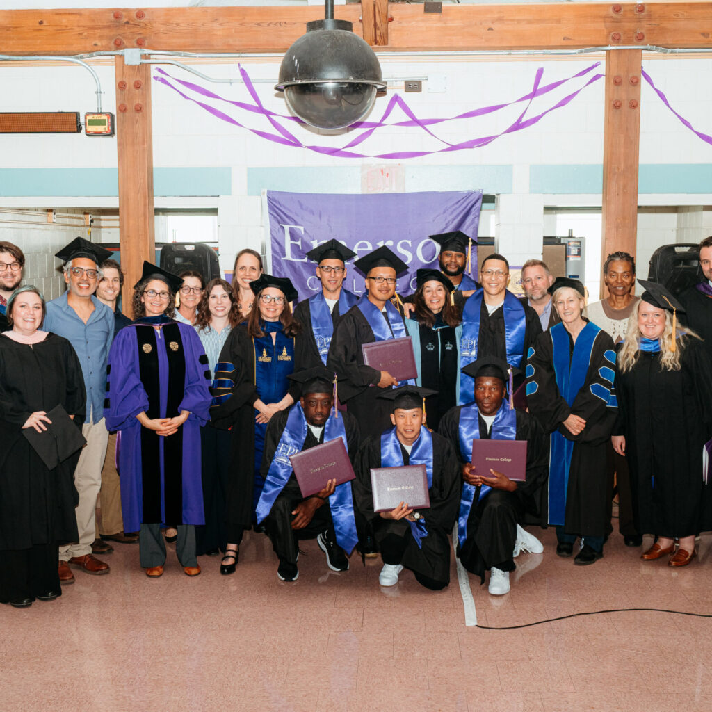 EPI graduates and faculty pose