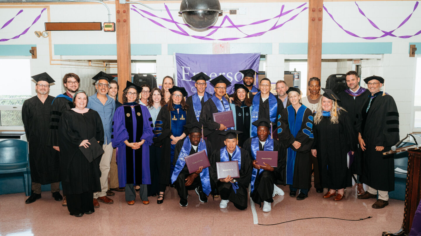 EPI graduates and faculty pose