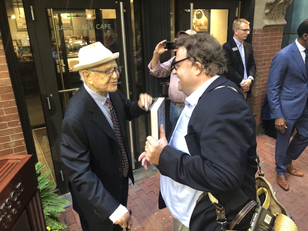 Norman Lear and Tripp Whetsell