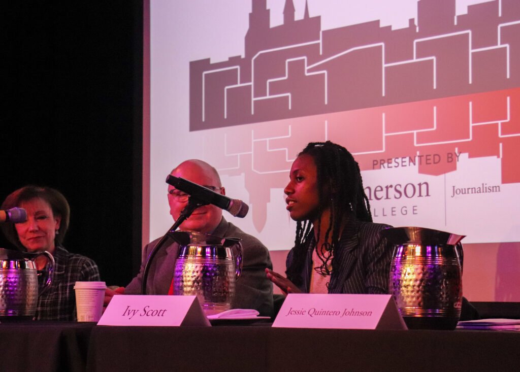 Panelists discuss