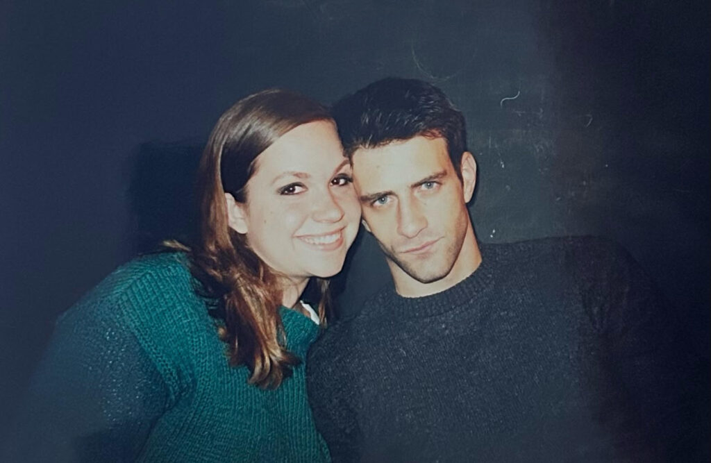 Emily Zeller and Patrick Zeller from their college days