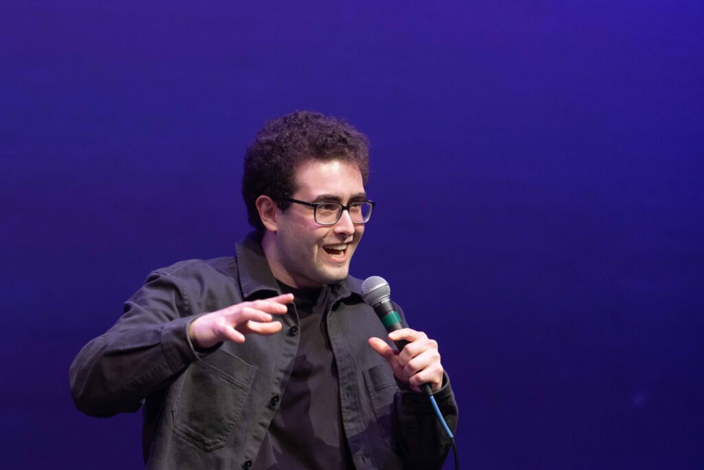 Jack Reisman performs standup