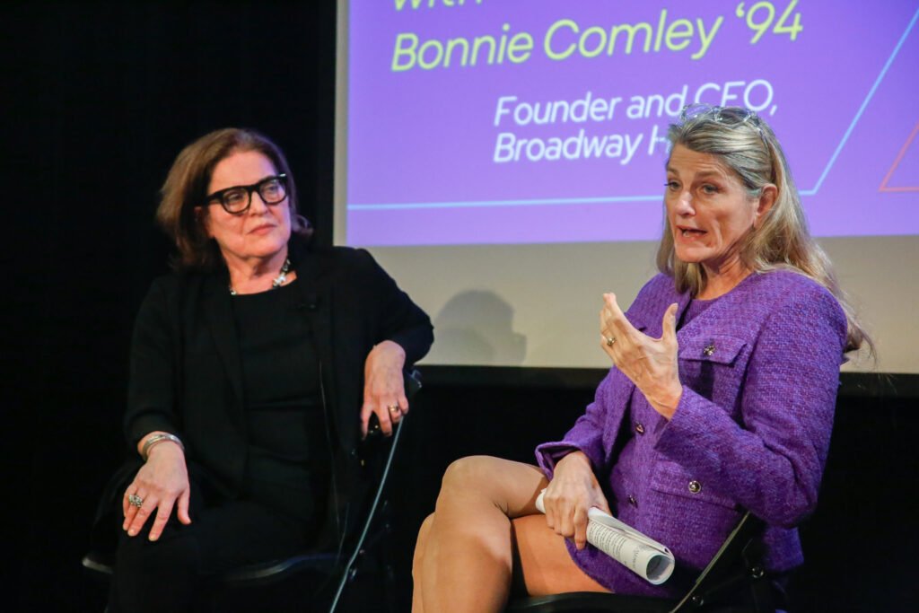 Maria Koundoura and Bonnie Comley