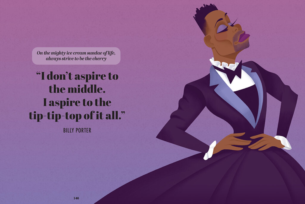Illustration of Billy Porter