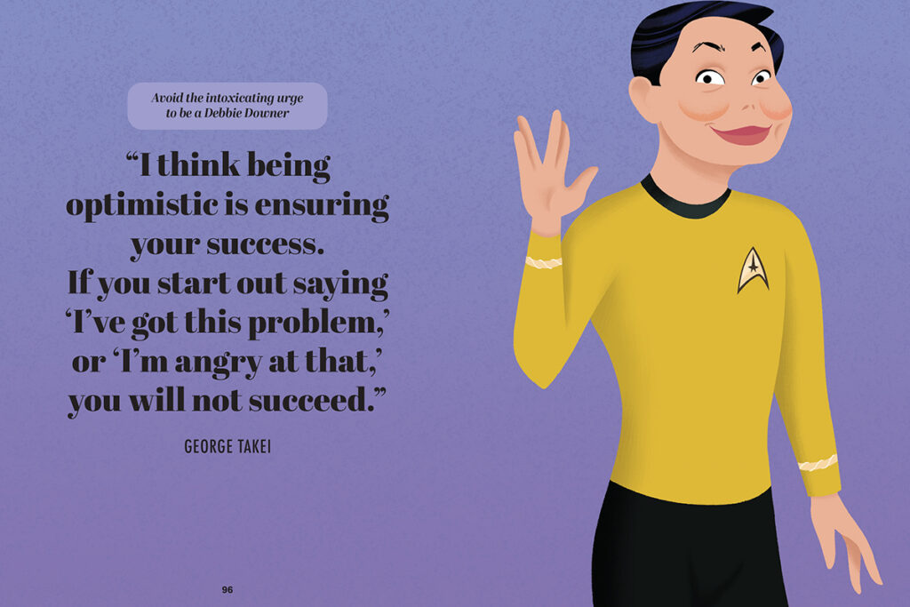 Illustration of George Takei