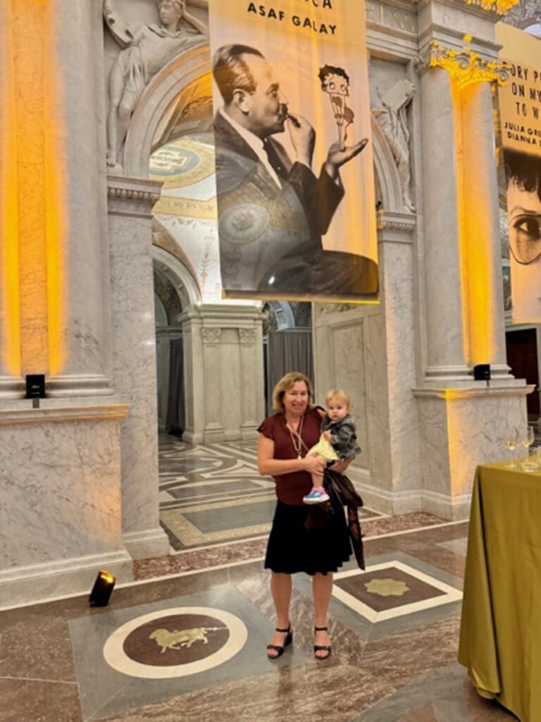 Kathryn Dietz with her granddaughter