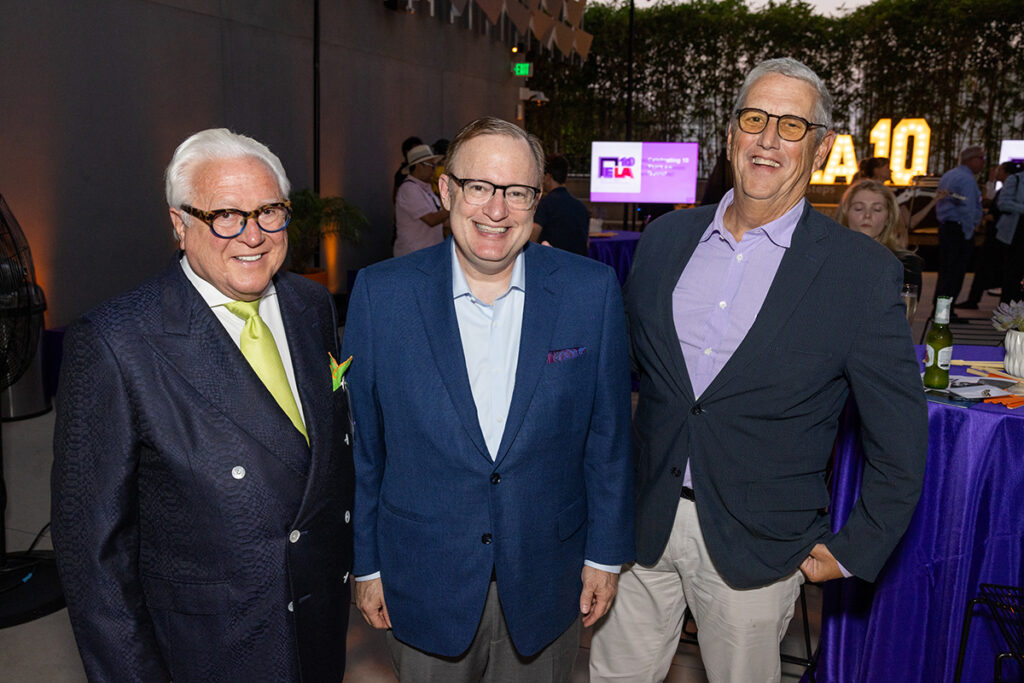 Jay Bernhardt, Emeritus Vin DiBona, and Doug Herzog