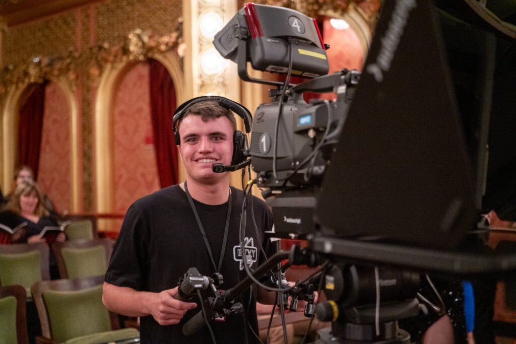 A cameraman