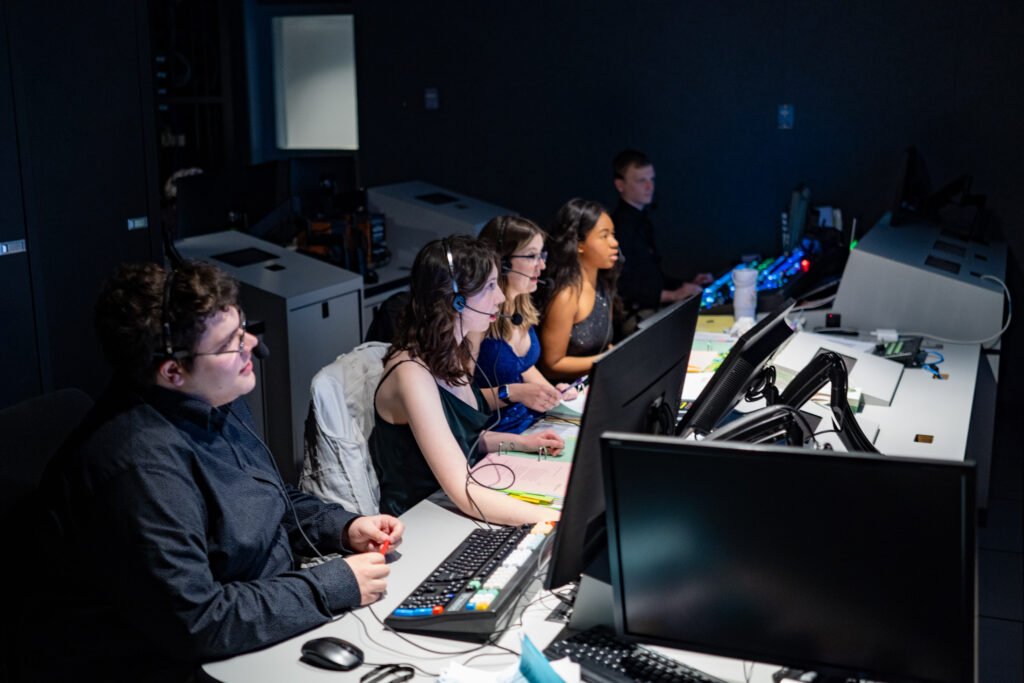 Inside the control room