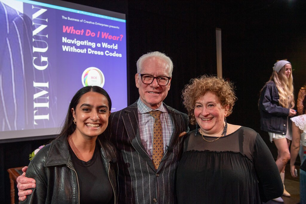 Diti Kohli, Tim Gunn, Sharon Topper
