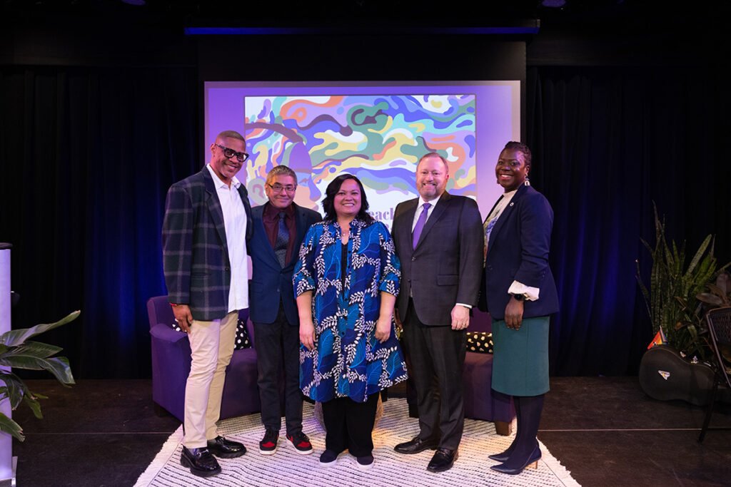 Tony Pinder, Roy Kamada, Grace Talusan, Jay Bernhardt, and Shaya Gregory Poku