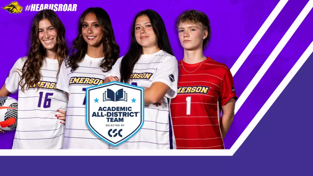 Four women's soccer team members