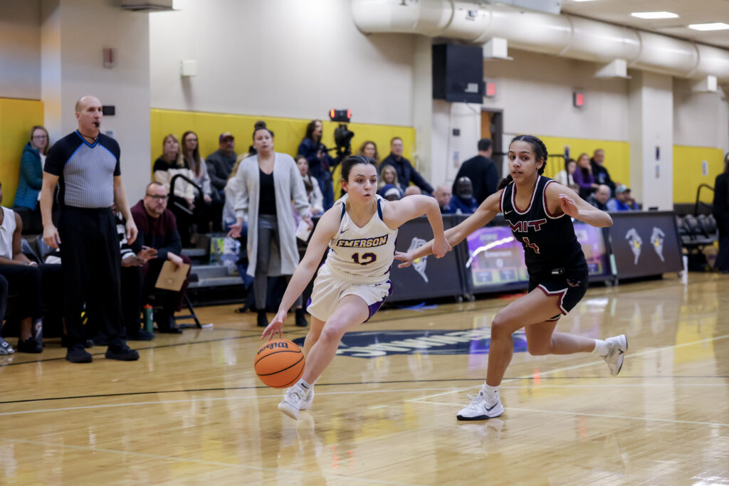 Bri Frongillo drives past a defender